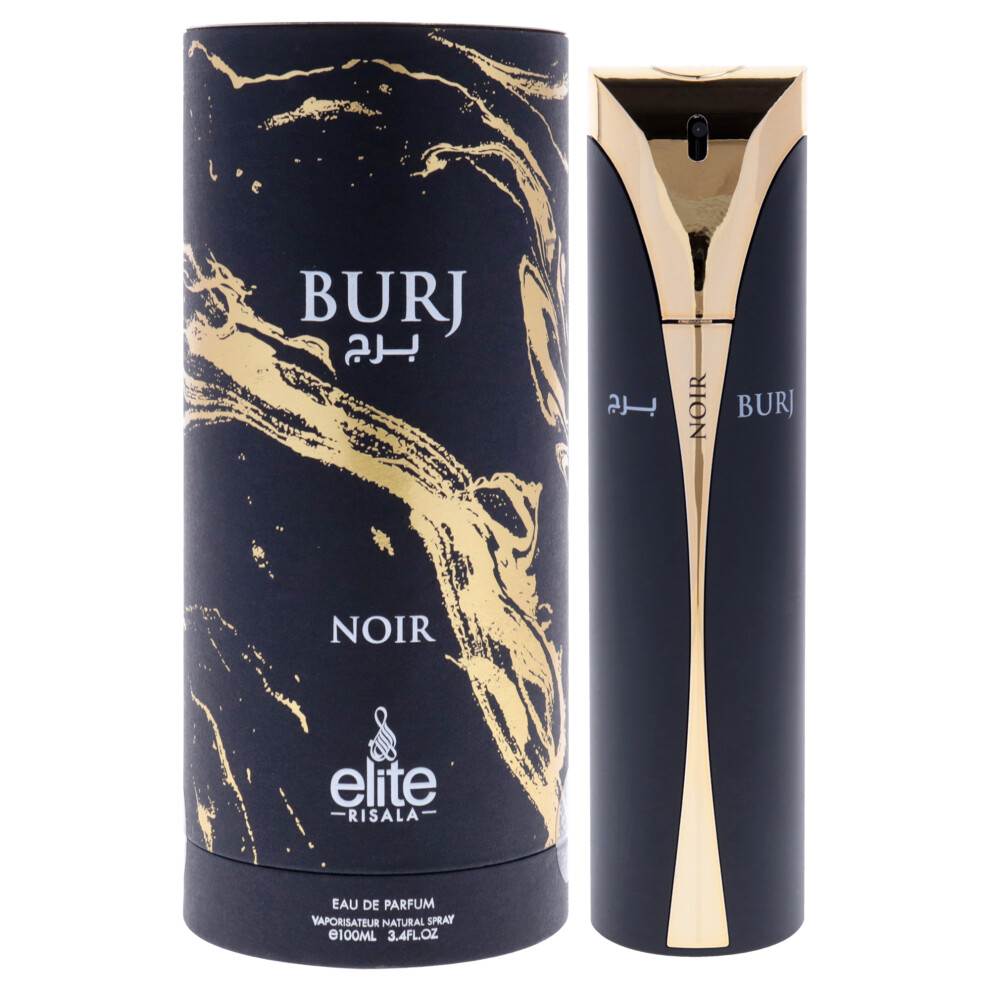 Risala Elite Burj Noir Cologne by Risala 100 ml EDP Spray for Men - Image 2