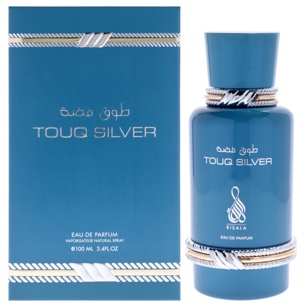 Risala Touq Silver Eau De Parfum For Women 100 Ml - Image 2