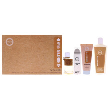 Hunter Armaf Men 4 Pc Gift Set 3.4oz EDP, Gel, 8.4oz Shampoo, Spray