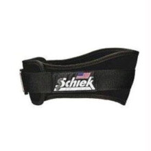 Schiek 4004 Weight Lifting Belt with Lumbar Pad, Black , XS