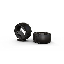 GORILLA JAW GorillaJaw DOT1 Barbell Clamps 1 inch (25mm) Quick Release Pair of Locking 1" (25mm) Weight Bar Plates Locks Barbell Clips for Workout