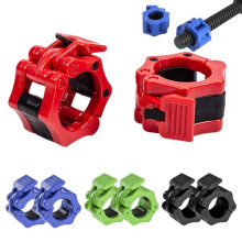 Barbell Clips, 30mm Barbell Clamp, Olympic Barbell Collars Fast Release Collar Clips Locking Weight Clips for Workout Weightlifting Fitness Training