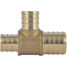 SharkBite UC414LFA Reducing Tee, 1 Inch x 3/4 Inch x 3/4 Inch