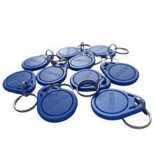 YARONGTECH 125Khz RFID Tag EM4100 Read Only Blue (pack of 10) (Style 3)
