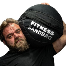 Strongman Sandbag for Working Out [Bells of Steel] Fitness Sand Bag Sacks, Commercial and Home Gym Sand Bags for Weight Training with Handles for