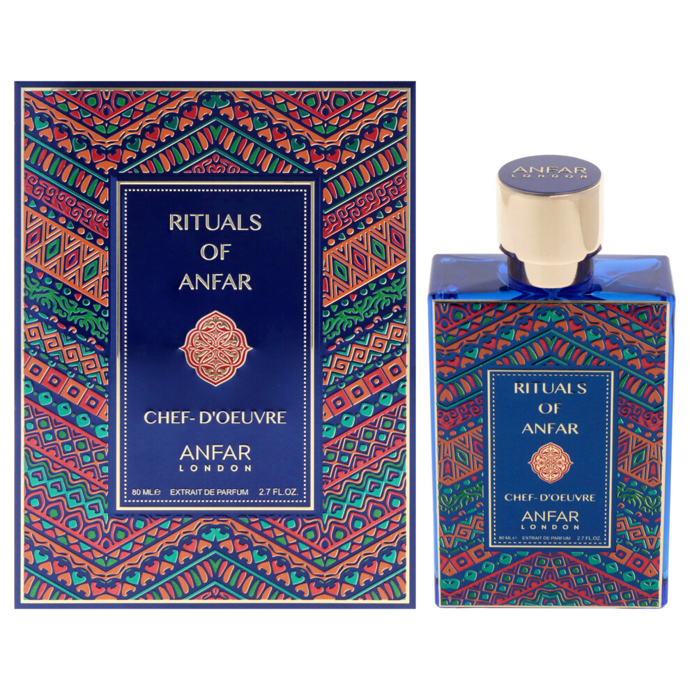 Anfar Unisex Blue Chef-D'oeuvre 80Ml Extrait Rituals In | Size: 100Ml - Image 4
