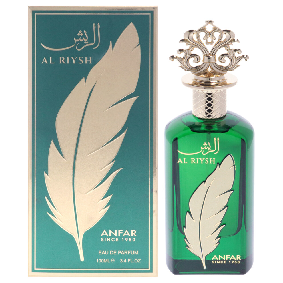 Anfar Al Riysh Cologne by Anfar 100 ml Eau De Parfum Spray for Men - Image 2