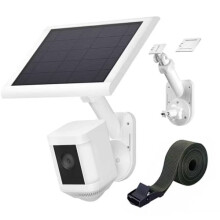 Wall Mount for Cameras and Solar Panels, 2-in-1 Mount Compatible with Ring, Blink, Eufy, Arlo, Wyze and Others Solar Panel and Cam, Extended Mounting