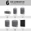 Compression Packing Cubes for Travel Carry-Ons Mesh 4