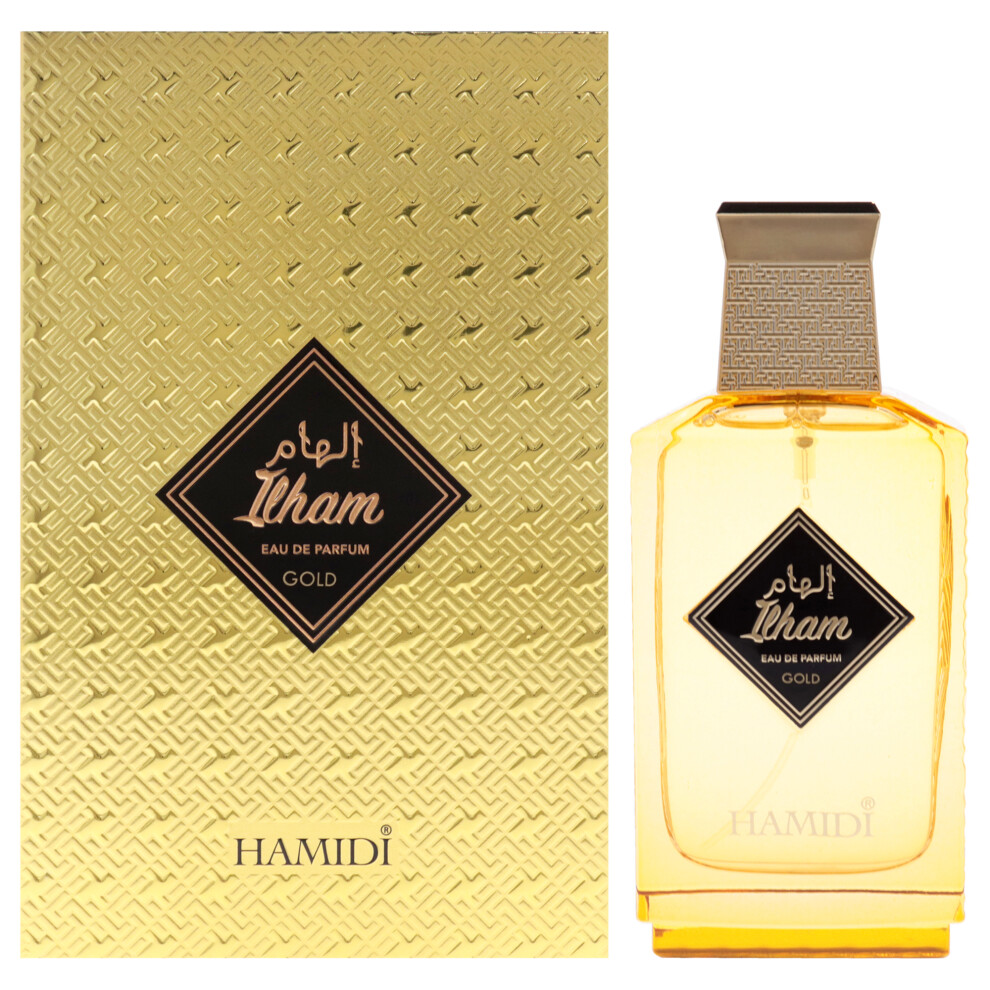Hamidi Ilham Gold Eau De Parfum Unisex 100 Ml - Image 4