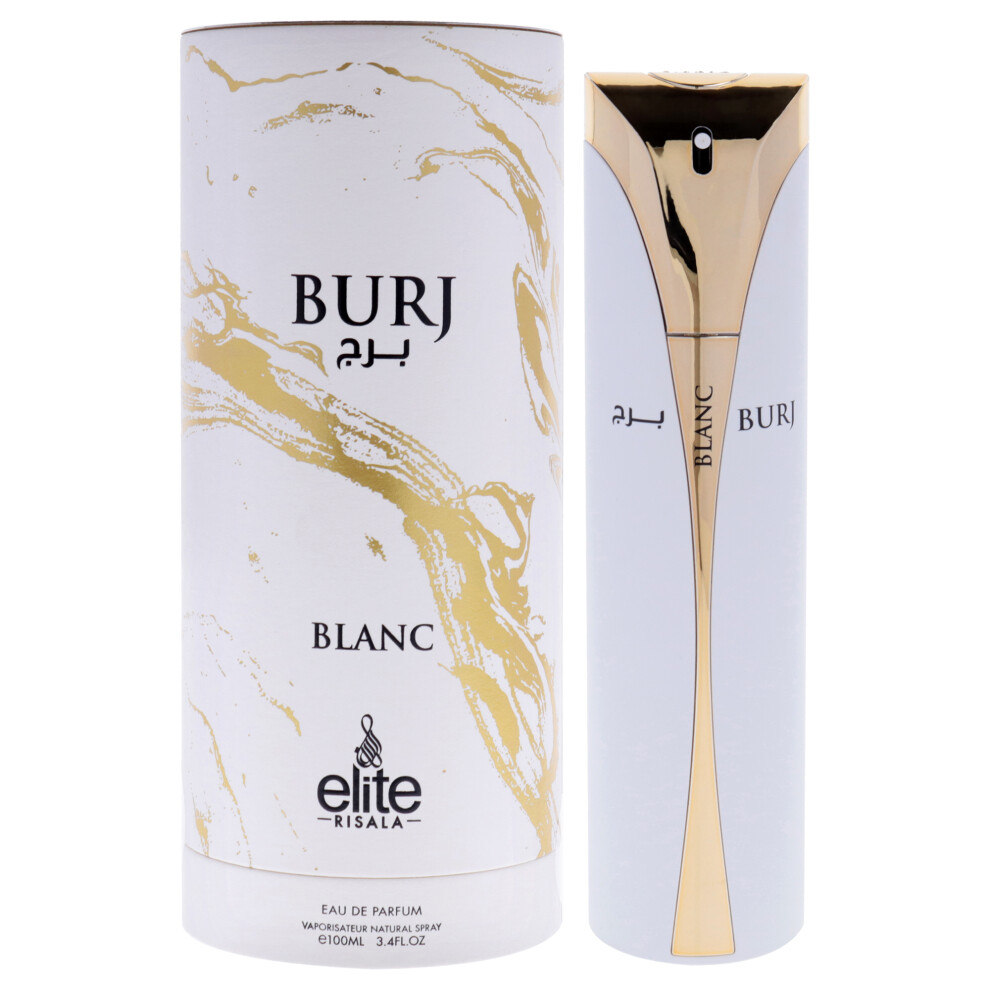 Risala Elite Burj Blanc Cologne by Risala 100 ml EDP Spray for Men - Image 2