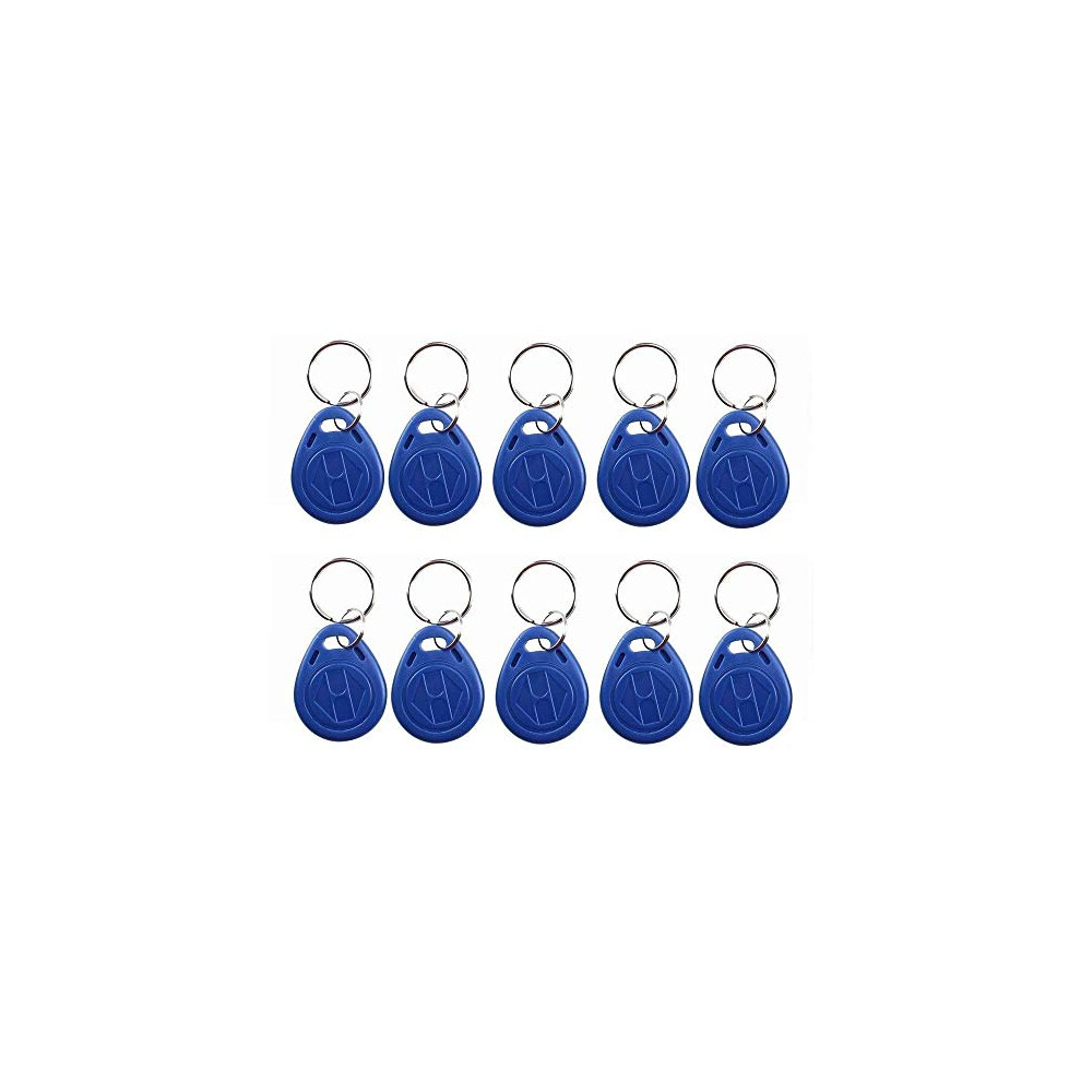 Dollatek Em4100 125Khz Rfid Em Id Card Tag Token Key Chain Keyfob Read Only - 10 Pcs 742548983130
