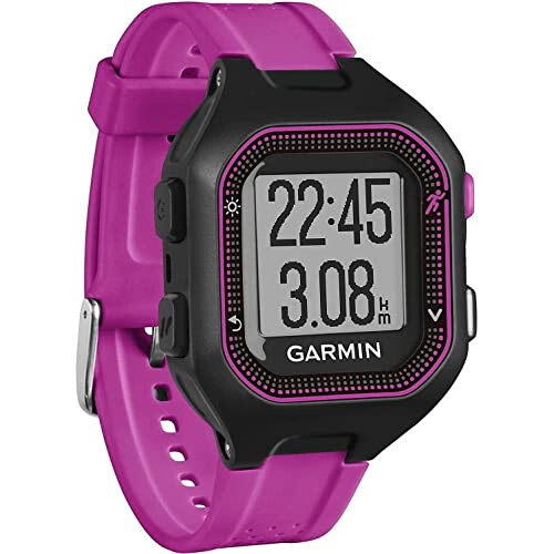 Garmin Garmin Forerunner 25 GPS Running Watch - Small, Black/Purple