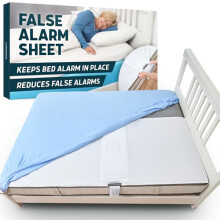 Lunderg False Alarm Bed Sheet - Compatible with Lunderg Early-Alert & Basic Bed Alarms for Elderly Sensor Pads - Reduce False Alerts & Prevents Sensor