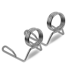 JLL Barbell Clip, Spring Lock Collars for 2" Olympic Bars or Dumbbells, Quick Release Barbell Clamps -Sold in Pairs