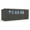 19x6 Pent Composite Shed Tanalised (Single Door, With Windows) 2