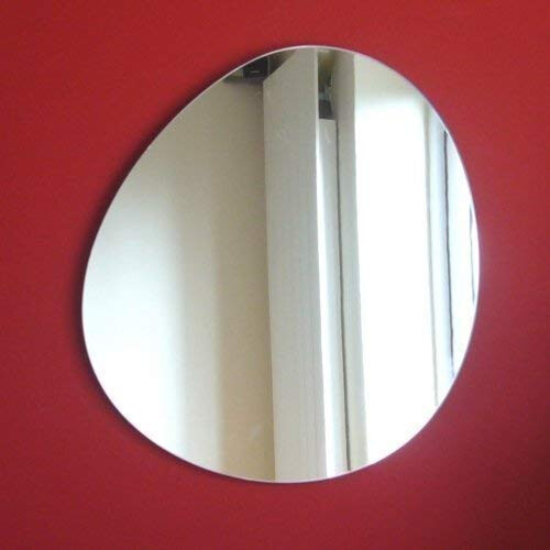 Super Cool Creations Round Pebble Mirror 28cm x 24cm