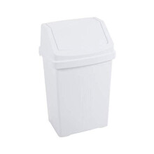 Wham Swing Bin - White , 8 Litre ,(11739)