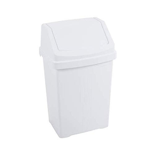 Wham Wham Swing Bin - White , 8 Litre ,(11739)