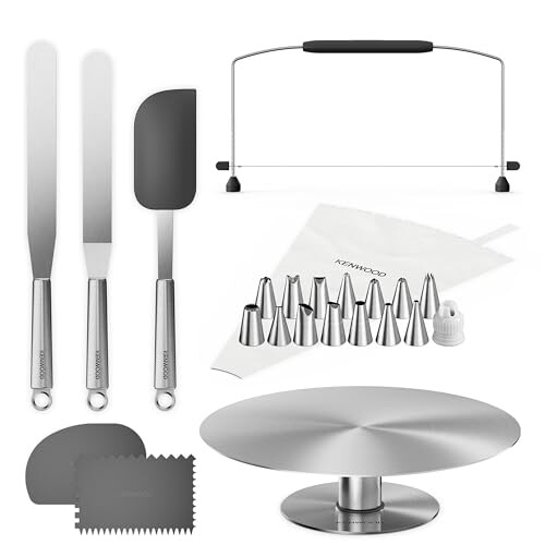 Kenwood Kenwood KWSD100 Decorating Set, Stainless Steel