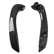 Car Right Front Inner Door Handle Assembly 809540001R 809600007R for Megane 3 2008-2016 Carbon Fiber Pattern