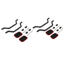 Front & Rear Top Grab Handles Grab Bar Kit for Bronco 2021 2022 2023 4 Door Interior Accessories