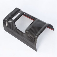 Rear Anti Kick Panel Cover Frame Trim for Jetour Traveller 2023 2024 Accessories Carbon Fiber