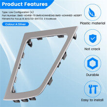 Car Shifter Gear Panel Trim Cover BM51-A044H83-AB for Focus III 2012-2015 Shift Lever Trim Plate BM51A044H83AB A