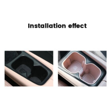 Car Water Cup Holder Storage Box Anti-Slip Fixed Beverage Holder for / Seagull