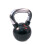 BODYPOWER 8kg Black Rubber Coated Kettlebell with Chrome Handle 1