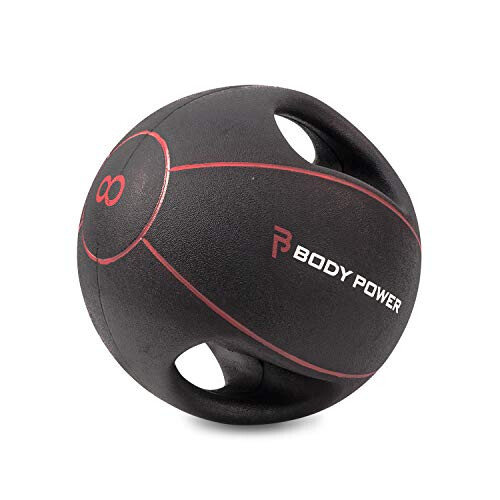 Bodypower 8kg Double Grip Medicine Ball