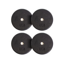 BODYPOWER 5Kg Pro-Style Standard Weight Plates (x4)