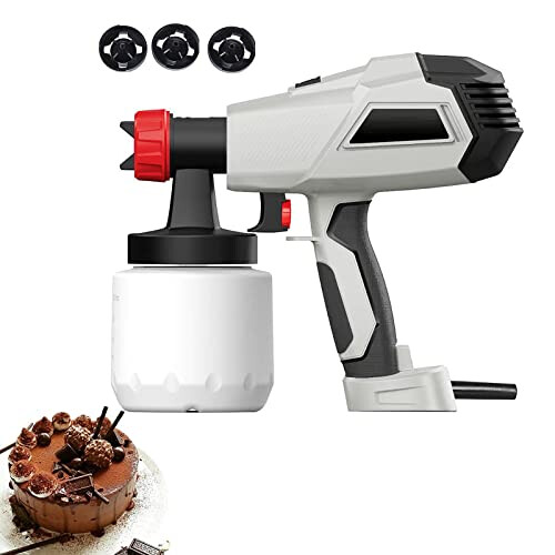 YCWF Chocolate Spray Gun,Cake Decorating Airbrush Kit
