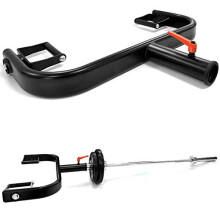 TnP Distribution 2" Olympic Barbell Revolving Grappler Handle Bar Gym Attachment Trap Shrug Weight Plates Lifting Bar for Romanian Deadlift/Floor