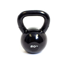 BODYPOWER 20kg Vinyl Coated Kettlebell