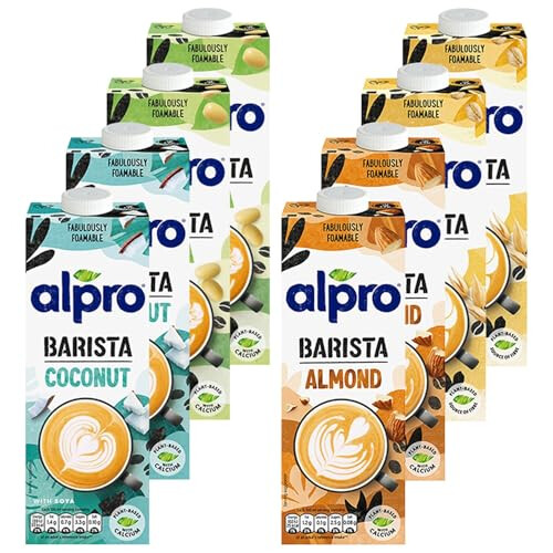 ALPRO 8 x 1L Alpro Barista Mixed Bundle Pack