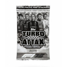 2025 Topps Formula 1 Turbo Attax 10 Kaartenpakket - Zoek naar Roze Folie Parallelle