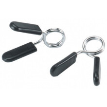 Fitness Direct Spring Collars 2 x 1 25mm Clips For Weight Standard Bar Dumbbells Barbells Gym & Home Equipement Sport