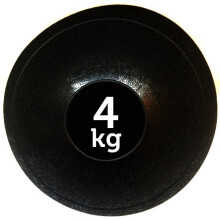 FXR Sports No Bounce Training Slam Ball 3-20kg MMA Boxing Fitness With A3 Workout Poster (4kg)