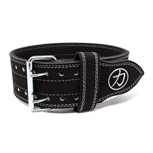 Strength Shop 10mm Double Prong Buckle Belt (With Front Logo) (X-Large)