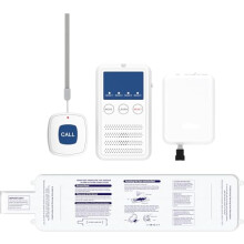 Digiteck 636 Wireless Off-Bed Zoning Pre-Alarm System for Patient Monitoring, Multi-Zone Pressure Pad, Receiver & Call Button, Fall Prevention Alert