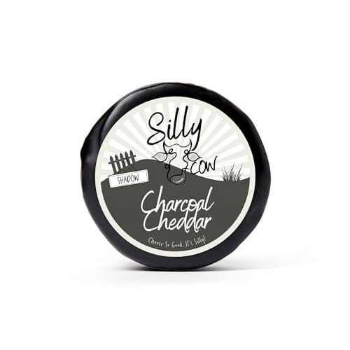 Silly Cow Shadow' Charcoal Cheddar Cheese 200g