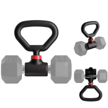 Jayflex Hyperbell Rotating Kettlebell Grip for Dumbbells - Adjustable Weight Dumbbell Grips for Work from Home Fitness - 100 lb Capacity Converter for