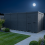 17x7 Pent Composite Shed Tanalised (Single Door, No Windows) 3