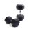 BODYPOWER 32.5Kg Rubber Hex Dumbbells (x2) 1