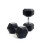 BODYPOWER 35Kg Rubber Hex Dumbbells (x2) 1