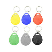 10pcs T5577/EM4305 125KHz RFID Proximity ID Card Token Tags Key Fobs Smart ID Key Ring Keycard for Access Contorl System