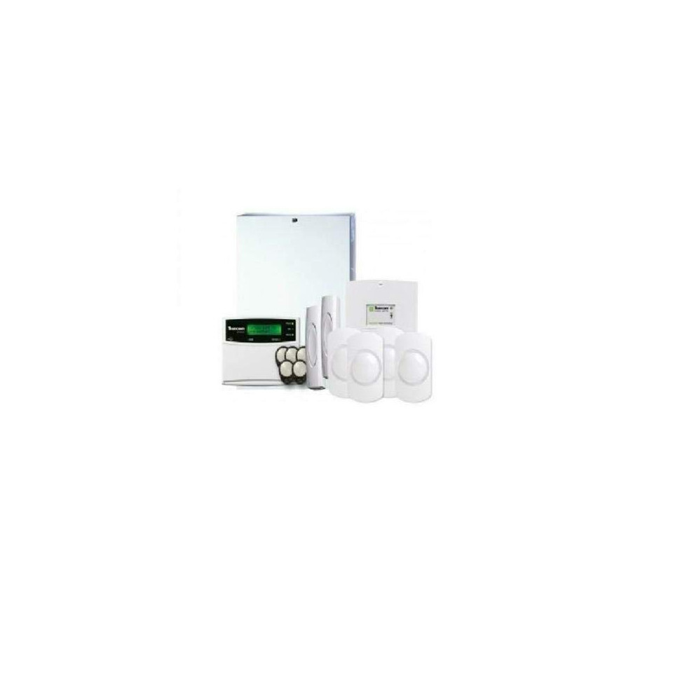 Photos - Security System / Smart Hub Texecom KIT 1005 32 Zone Hybrid Wired Panel Wireless Alarm with Capture PIR KIT â White 