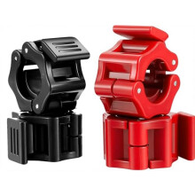 4pcs Barbell Clamps Collar,1 Inch Non-Slip Weight Clamp Quick Release Lock Collar Clamp Locking Plates Clips for Weightlifting Cross Fitness Strength