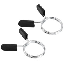 EastyGold Barbell Spring Clip Dumbbell Circlip Collars Olympic Barbell Weight Bars Weightlifting Clamps Clips 2 Inches Lock Buckle
